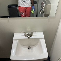 ✨Doctors Office Clean Sink & Mirror✨